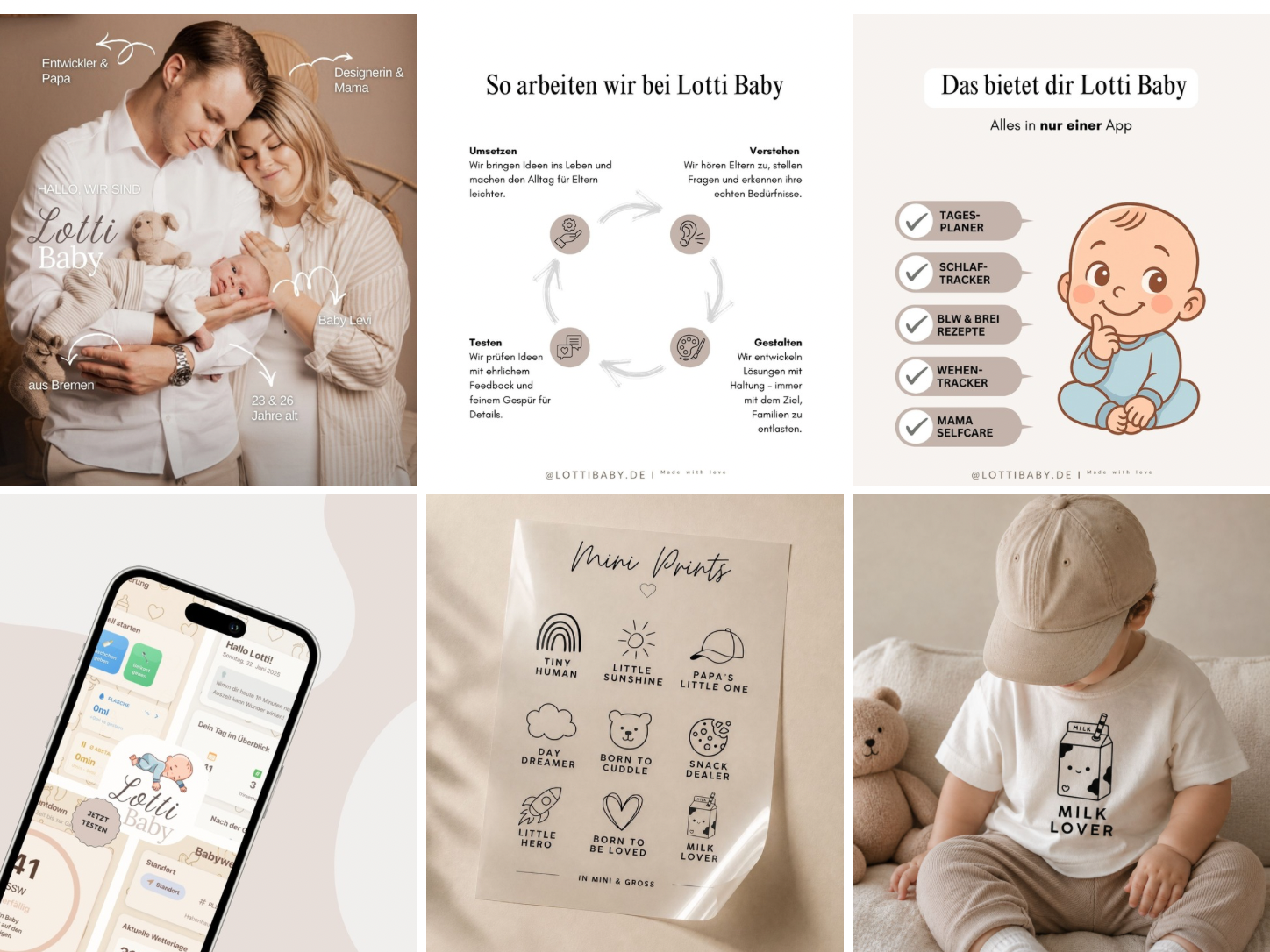 Lotti Baby auf Instagram & TikTok