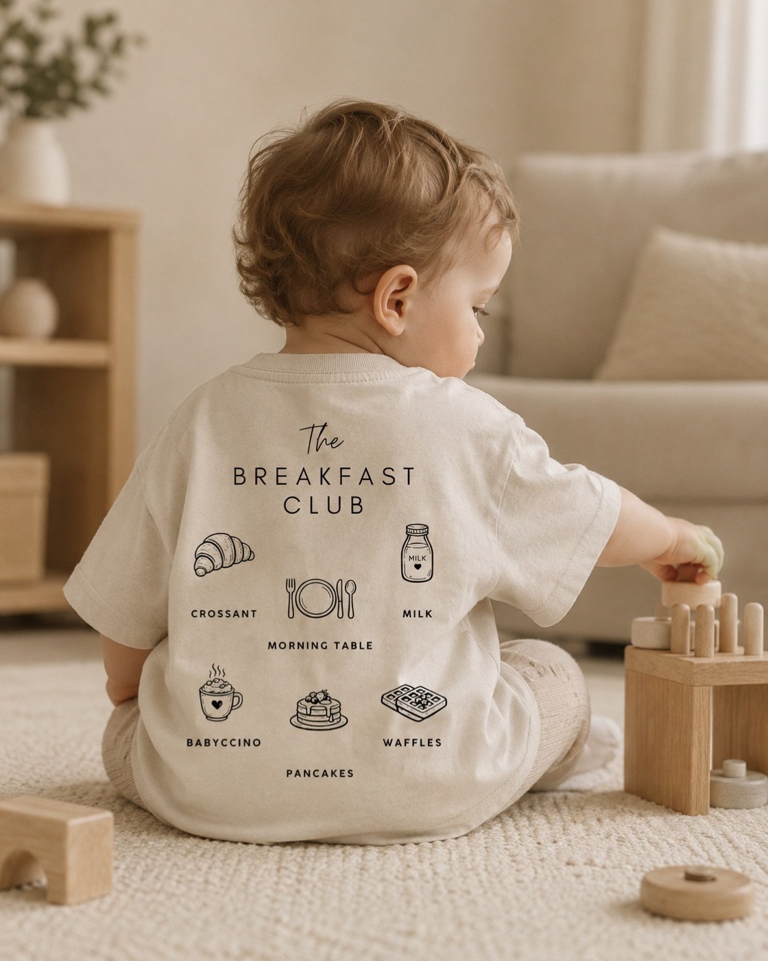 The Breakfast Club DTF-Motiv auf einem Shirt