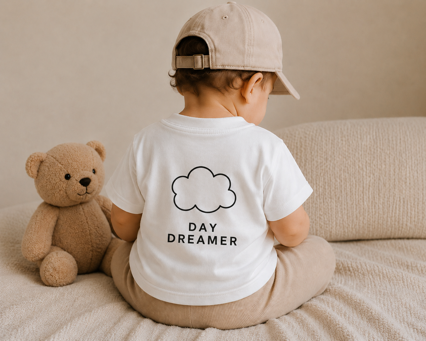 Mini Milk Club DTF-Motiv auf einem Baby-Shirt – Bild 5