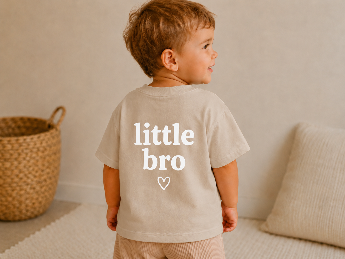 Little Bro DTF-Transferfolie mit Front- und Backprint – Bild 4